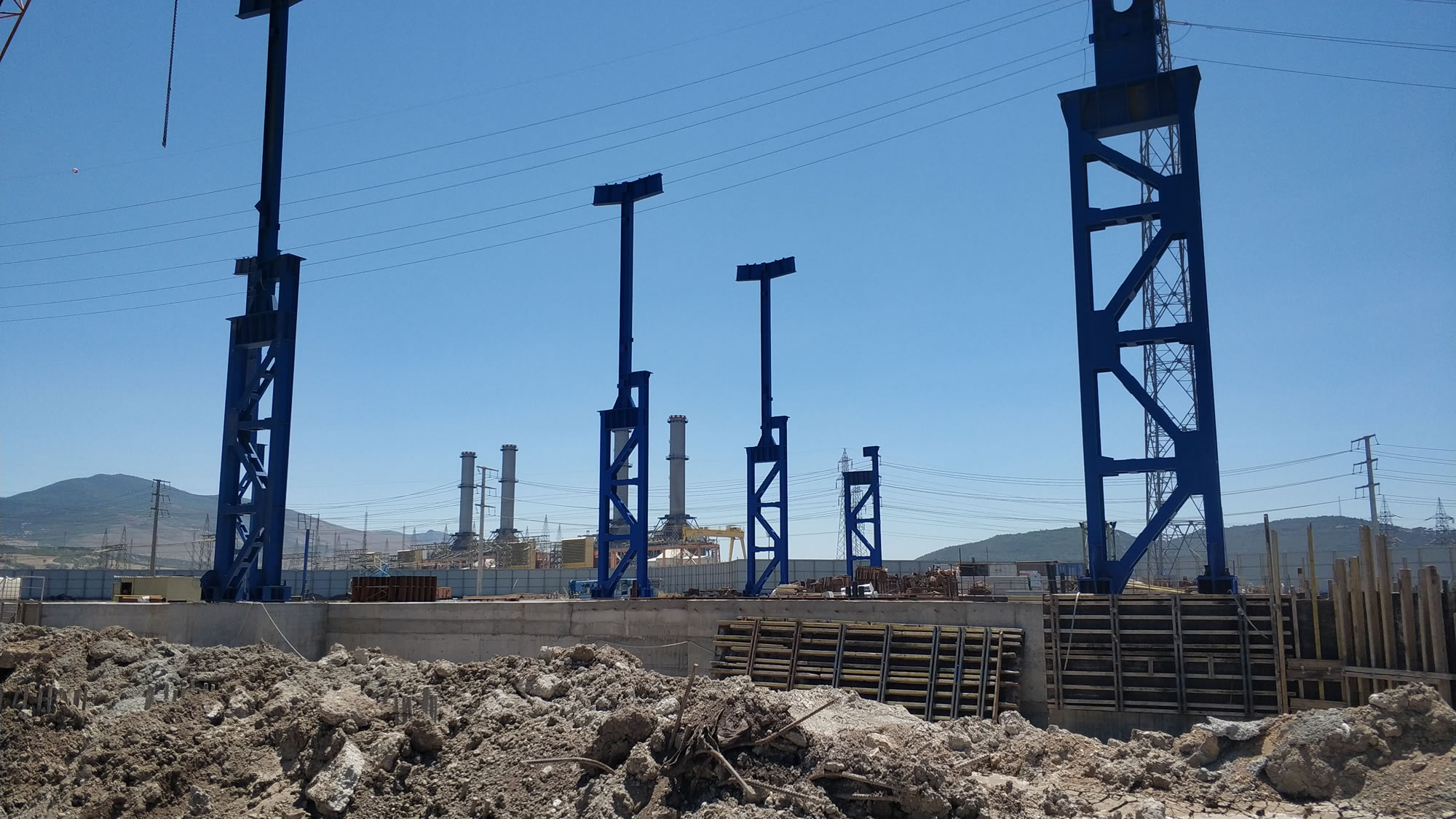 Slab kütük döküm holleri +4000 ton